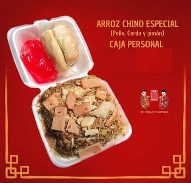 Arroz Muy Personal + 1 Contramuslo + Papas