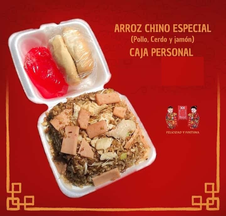 Arroz Muy Personal + 1 Contramuslo + Papas