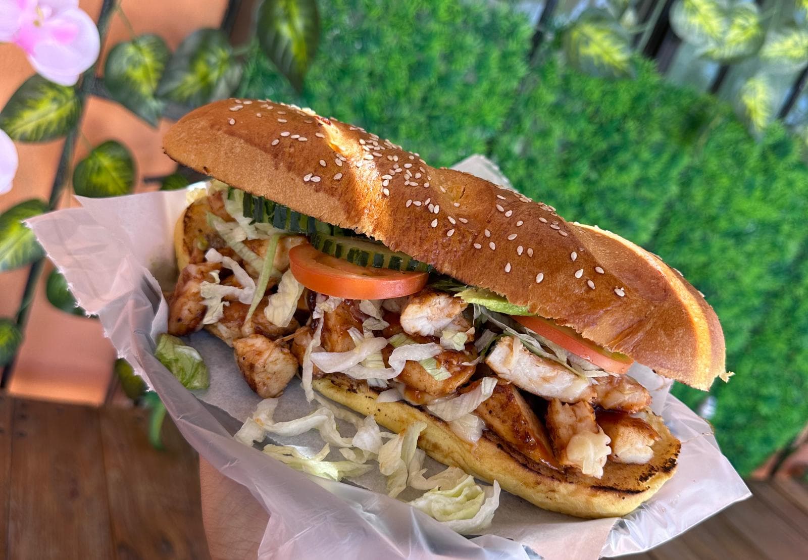 Baguette Pechuga de Pollo a la Plancha