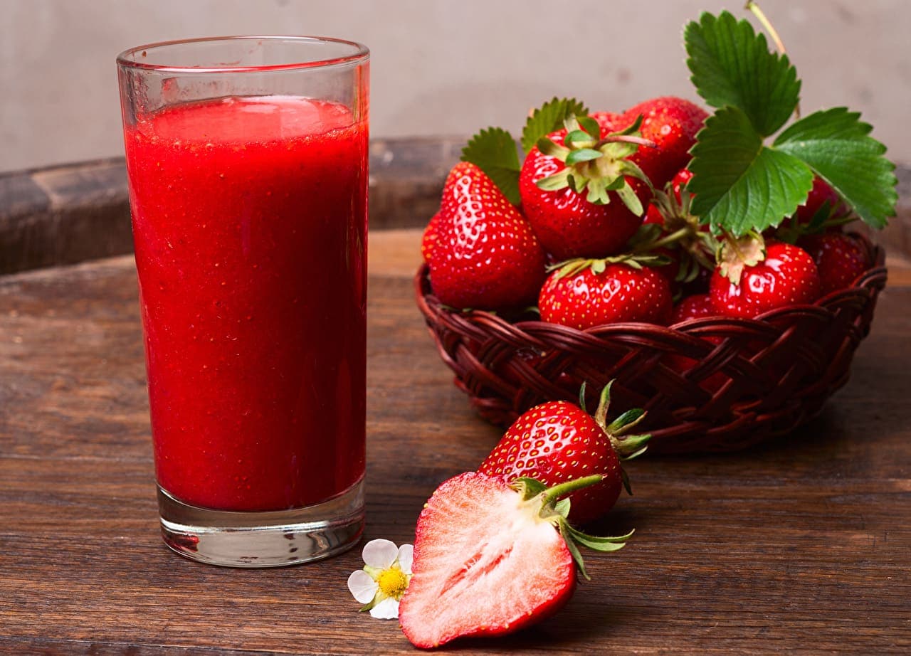 Jugo de Fresa