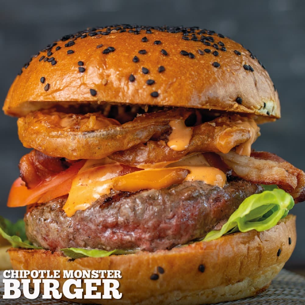 CHIPOTLE MONSTER BURGER