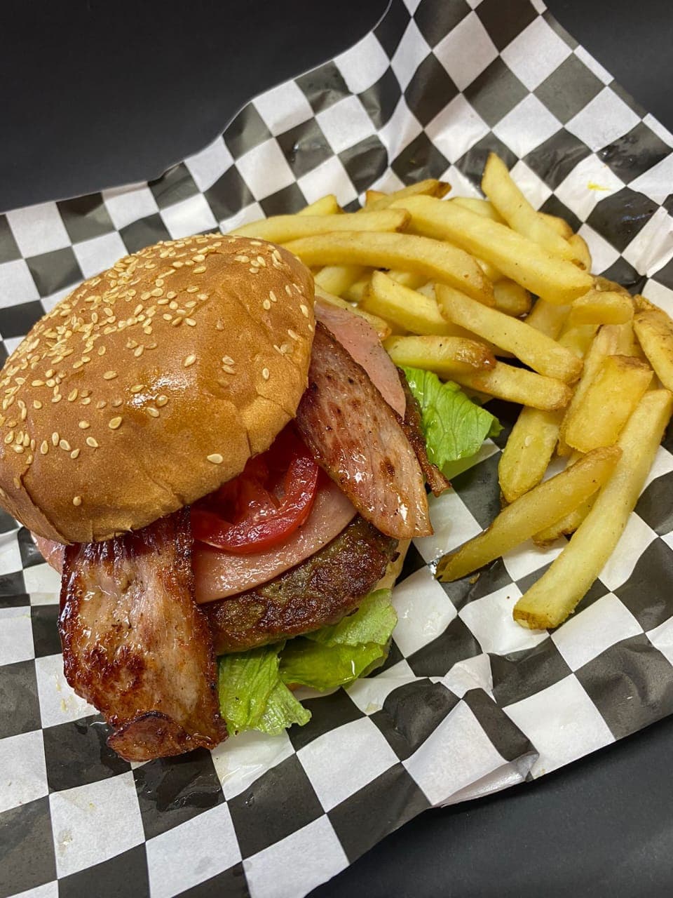 🍔🍟Tociburguer con Papas🍔🍟