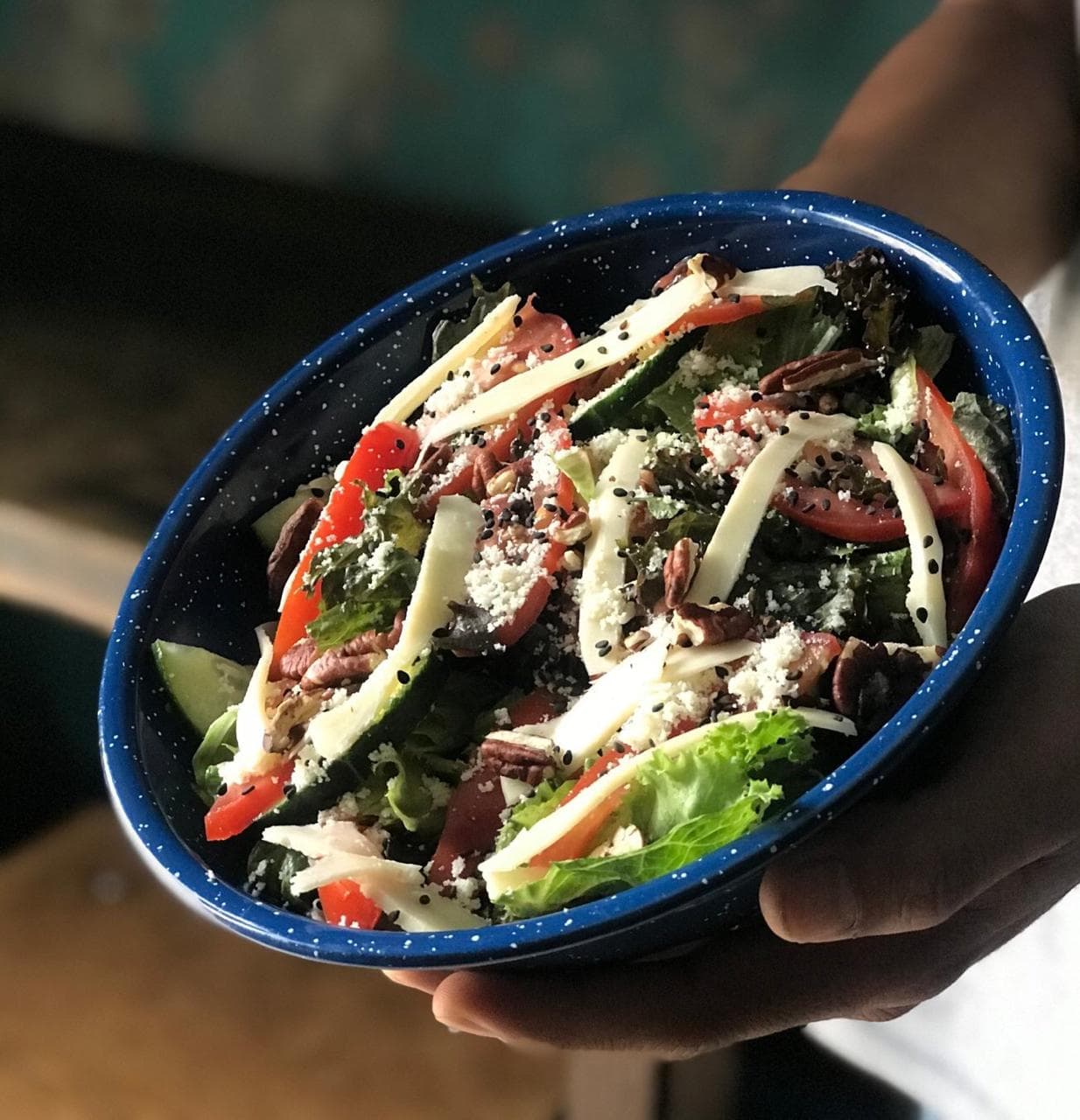 Ensalada Verde y Queso