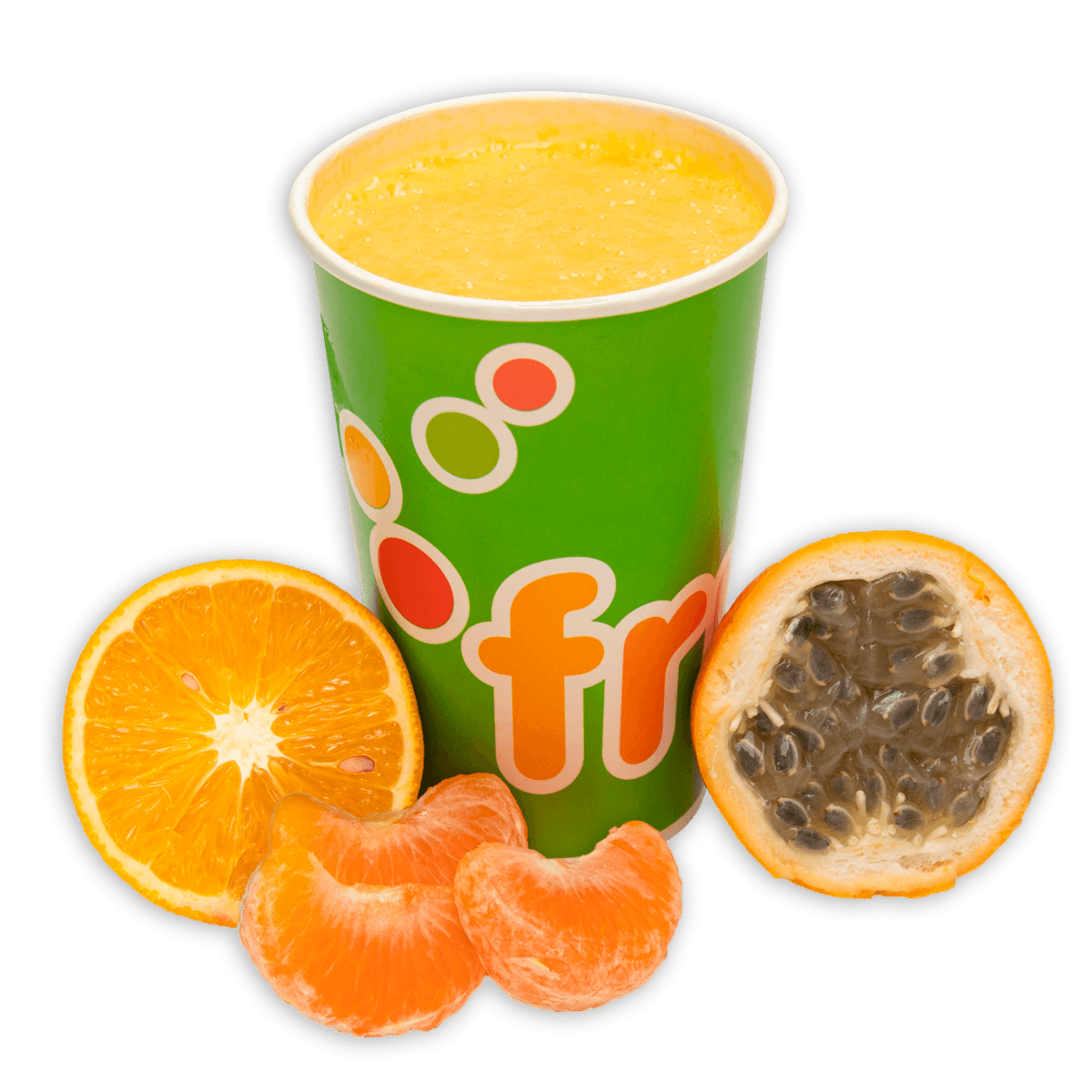 Jugo de Granadilla, Naranja y Mandarina Mediano