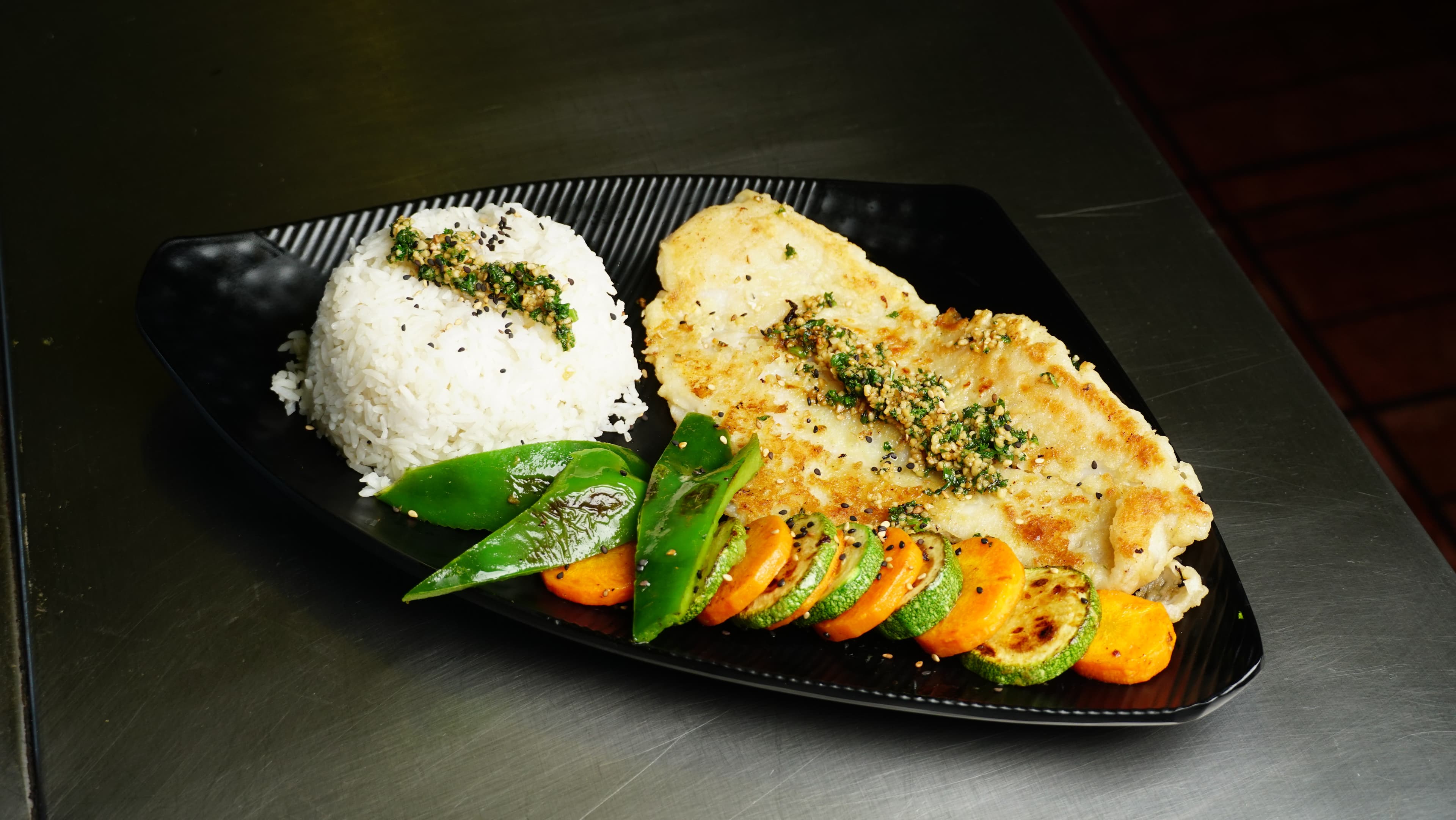 Pescado al Ajo
