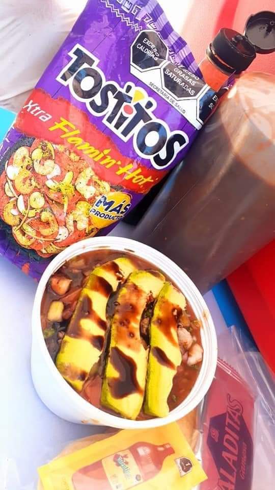 Ceviche de Camarón 1/2 L (con totopos)
