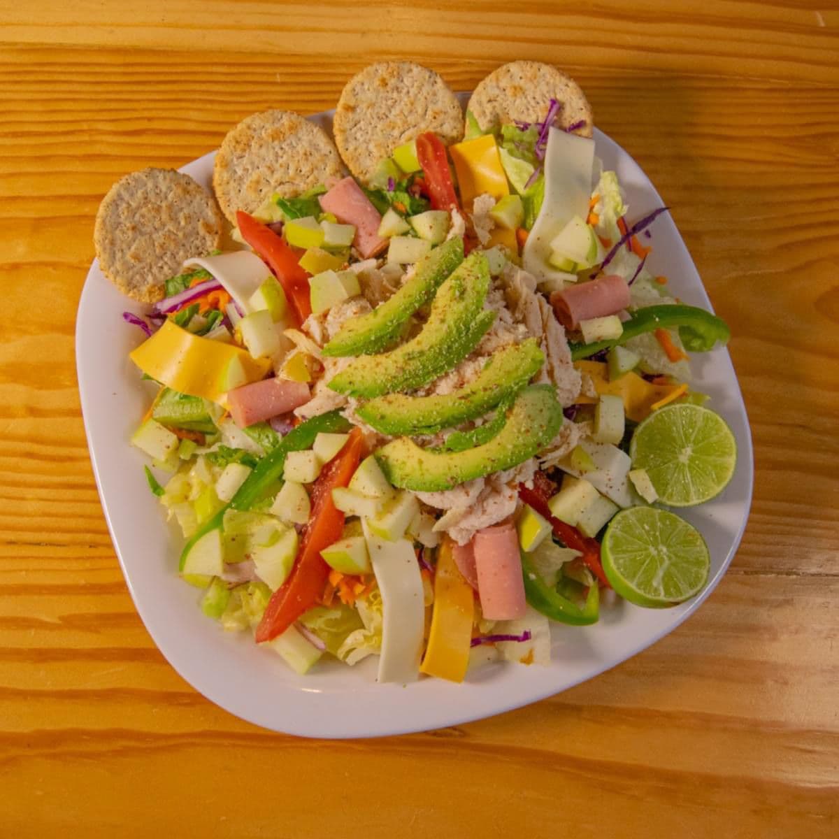 Emsalada Mixta Combinada de Pollo y Atün