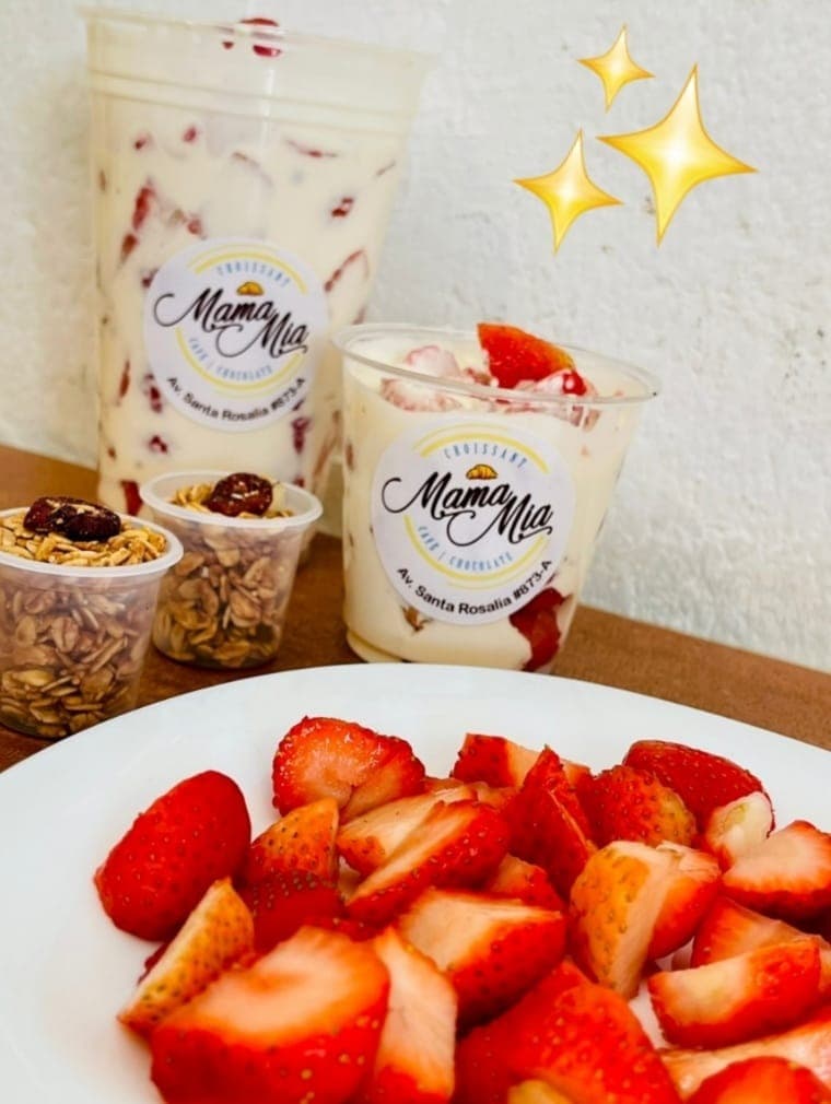 Fresas con Crema Grande
