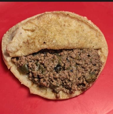 Mini gordita de maíz