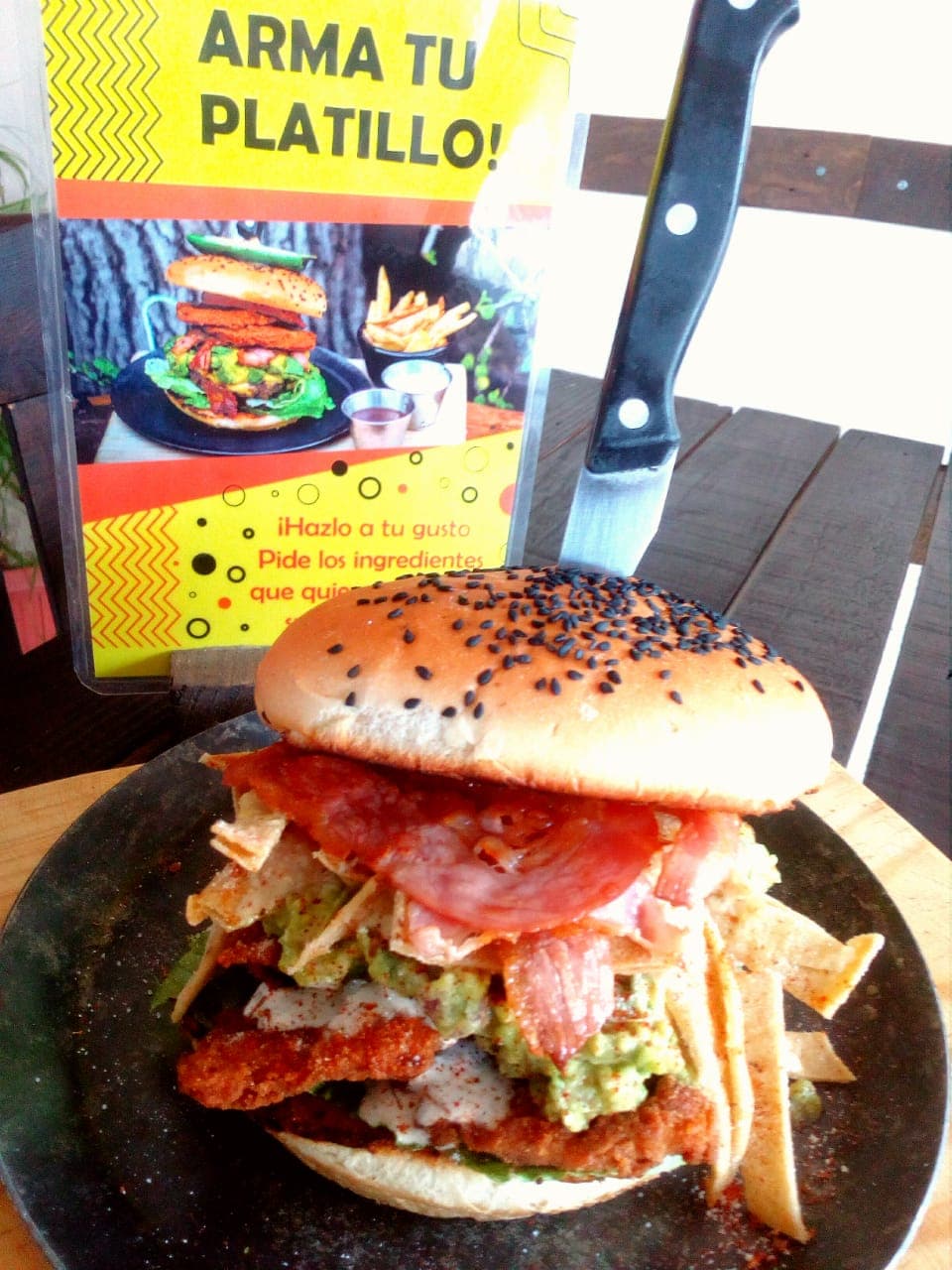 Hamburguesa Pollo