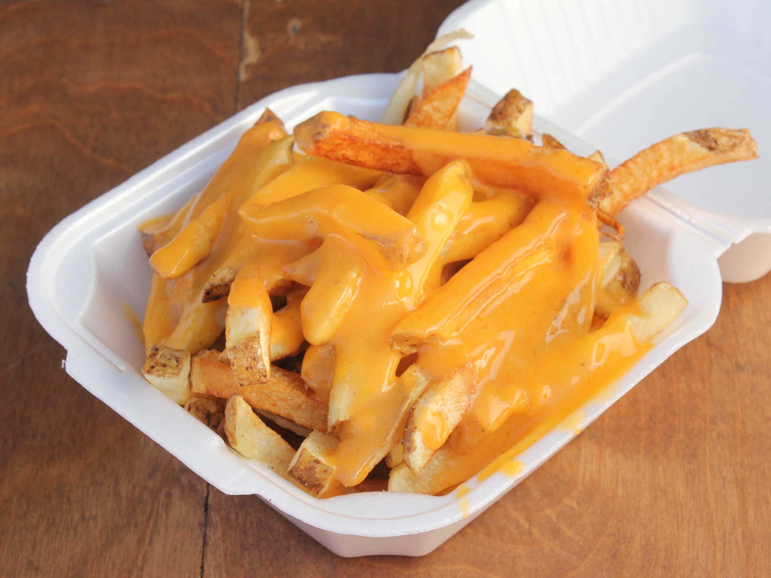 Papás con queso
