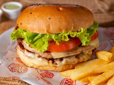 Maxi Burguer COLOMBIANA Doble Especial