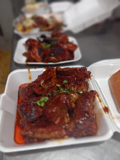 1KG COSTILLAS SALVAJES A LA BBQ