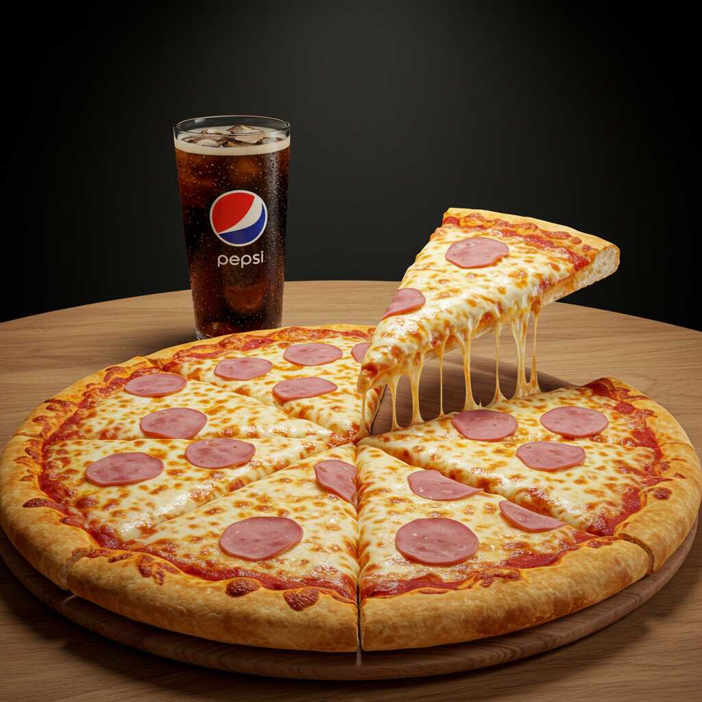Pizza Familiar más Pepsi