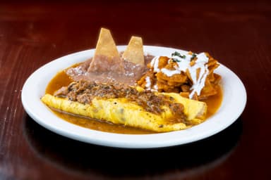 Omelette de Chicharrón Prensado