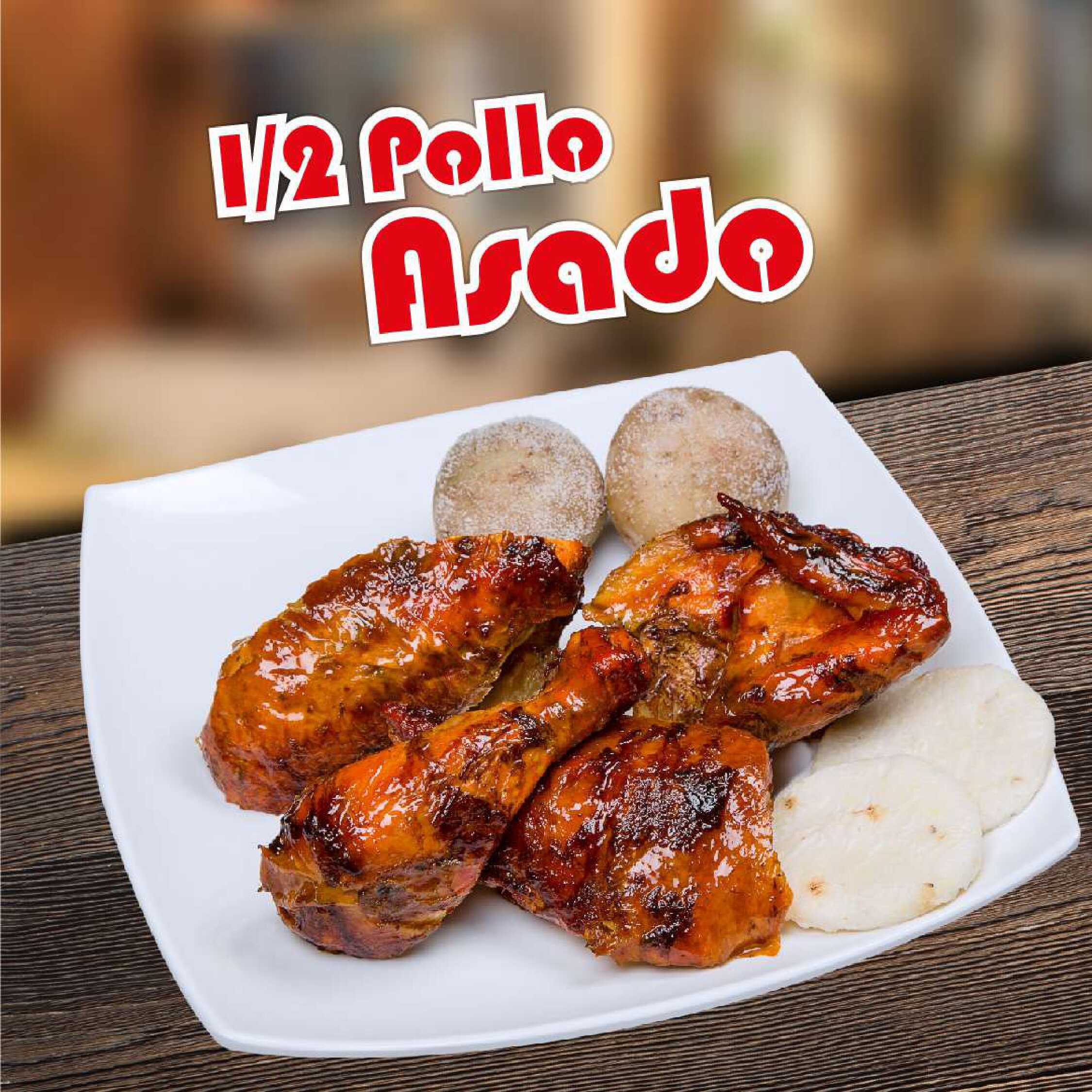 1/2 Pollo Asado