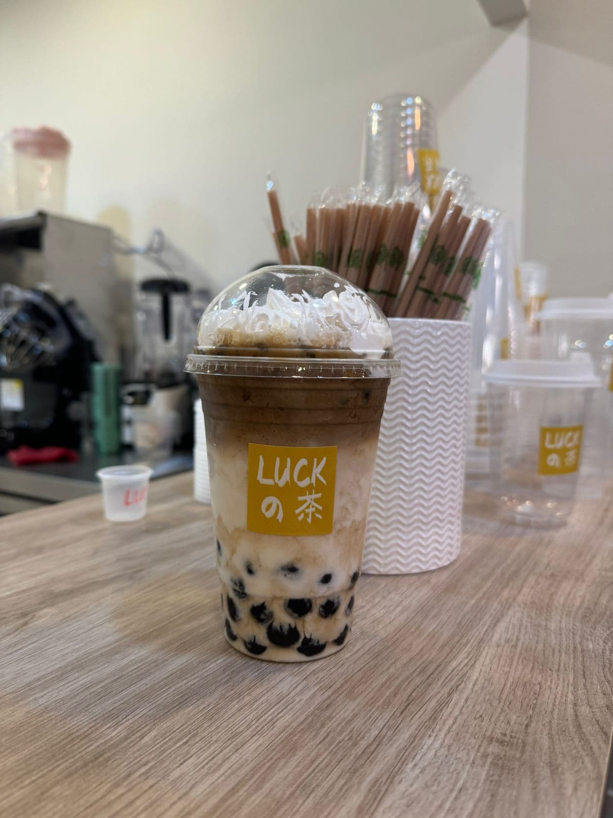 Tapioca Negro Latte
