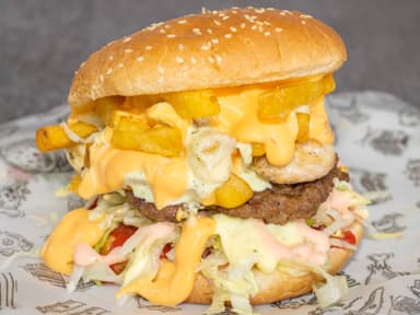 Hamburguesa Tentación en Promo.