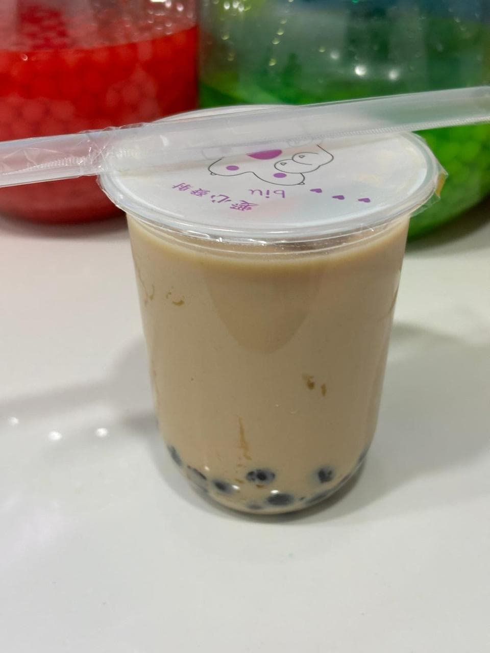 Chai con Perlas de Tapioca