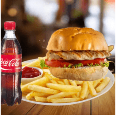 Combo Arepa Burger 1 con Pechuga