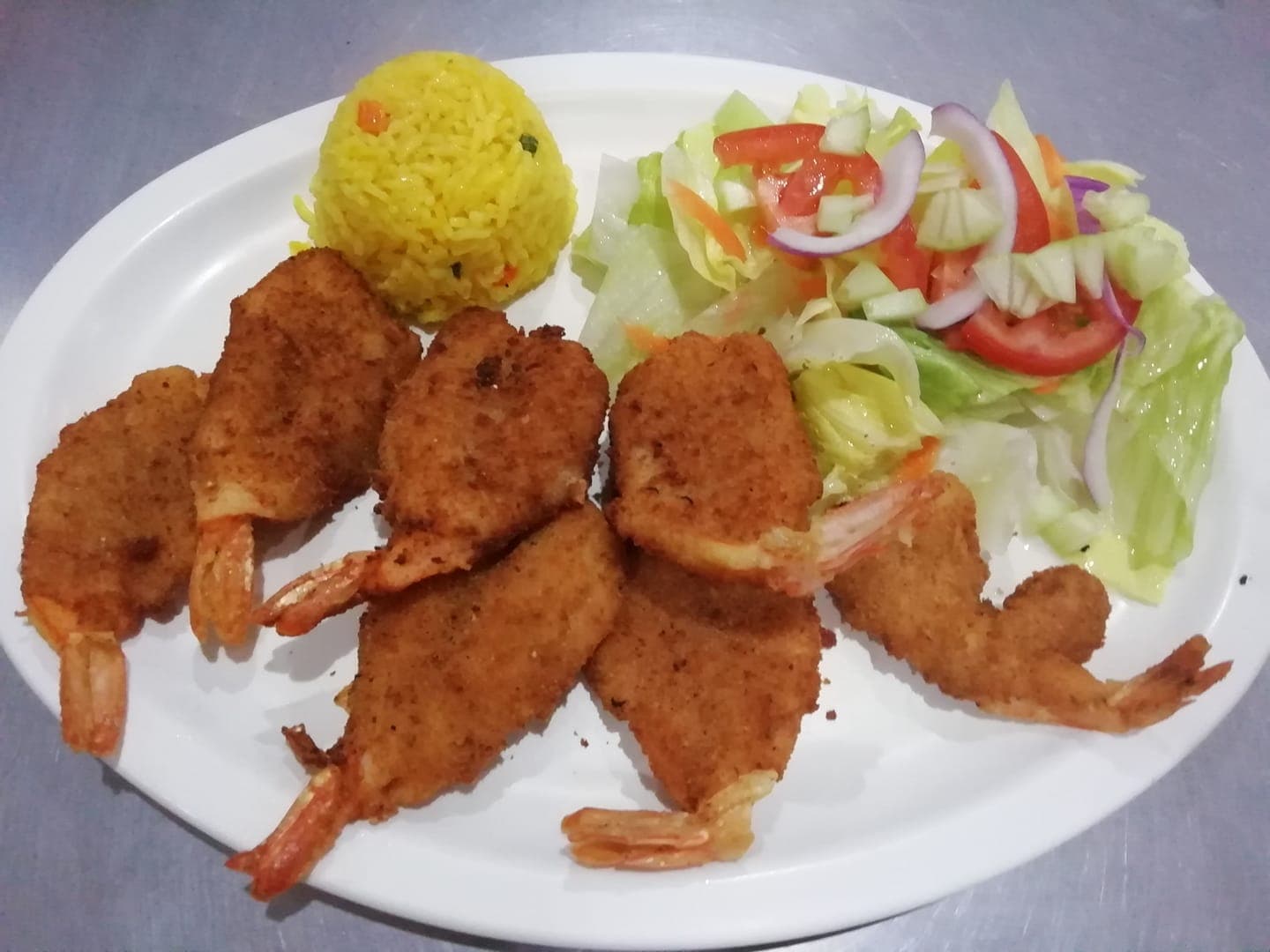 Camarones Empanizados