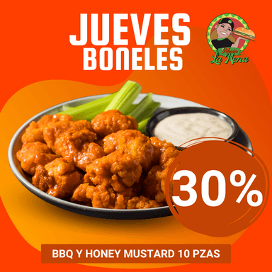 PROMO JUEVES Boneless 10 Pzas.
