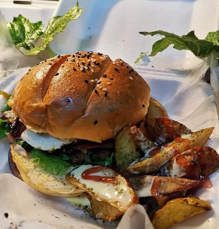 Hamburguesa con papas