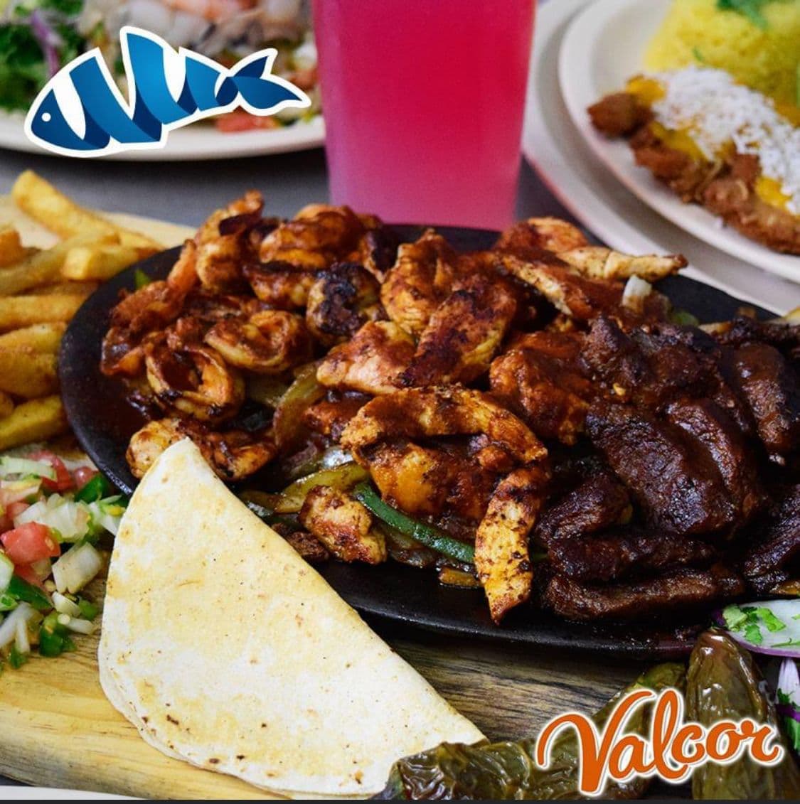Fajitas de Pollo