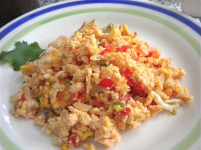 Huevos a la Mexicana