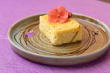 Pan de elote rompope