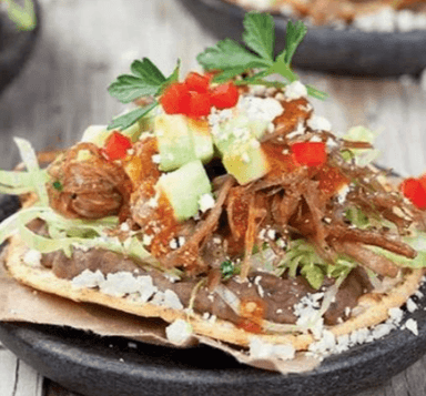 Tostadas Pollo