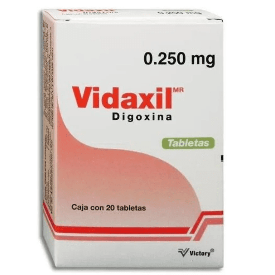 DIGOXINA 0.250 MG TAB C/20 (VIDAXIL)