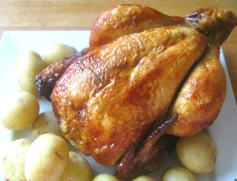 1/4 de Pollo Asado