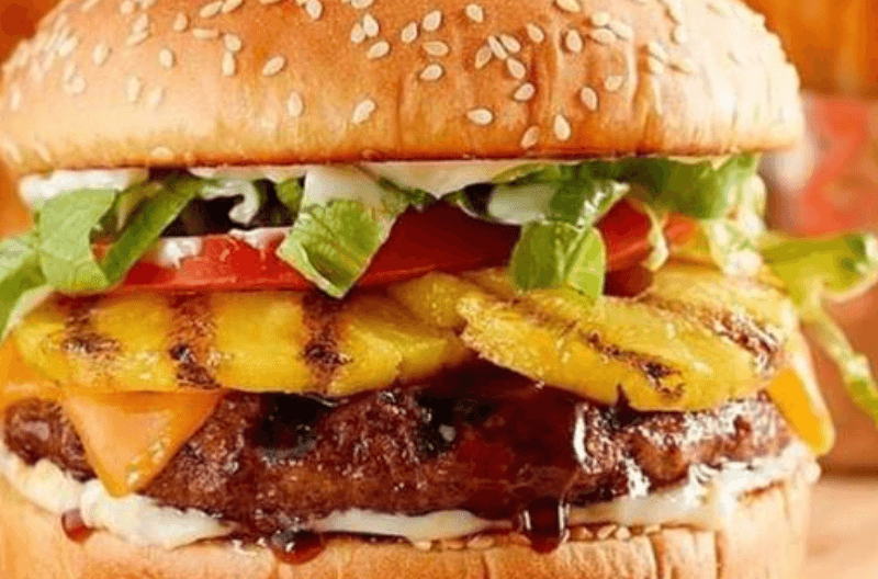 Hamburguesa Hawaiana