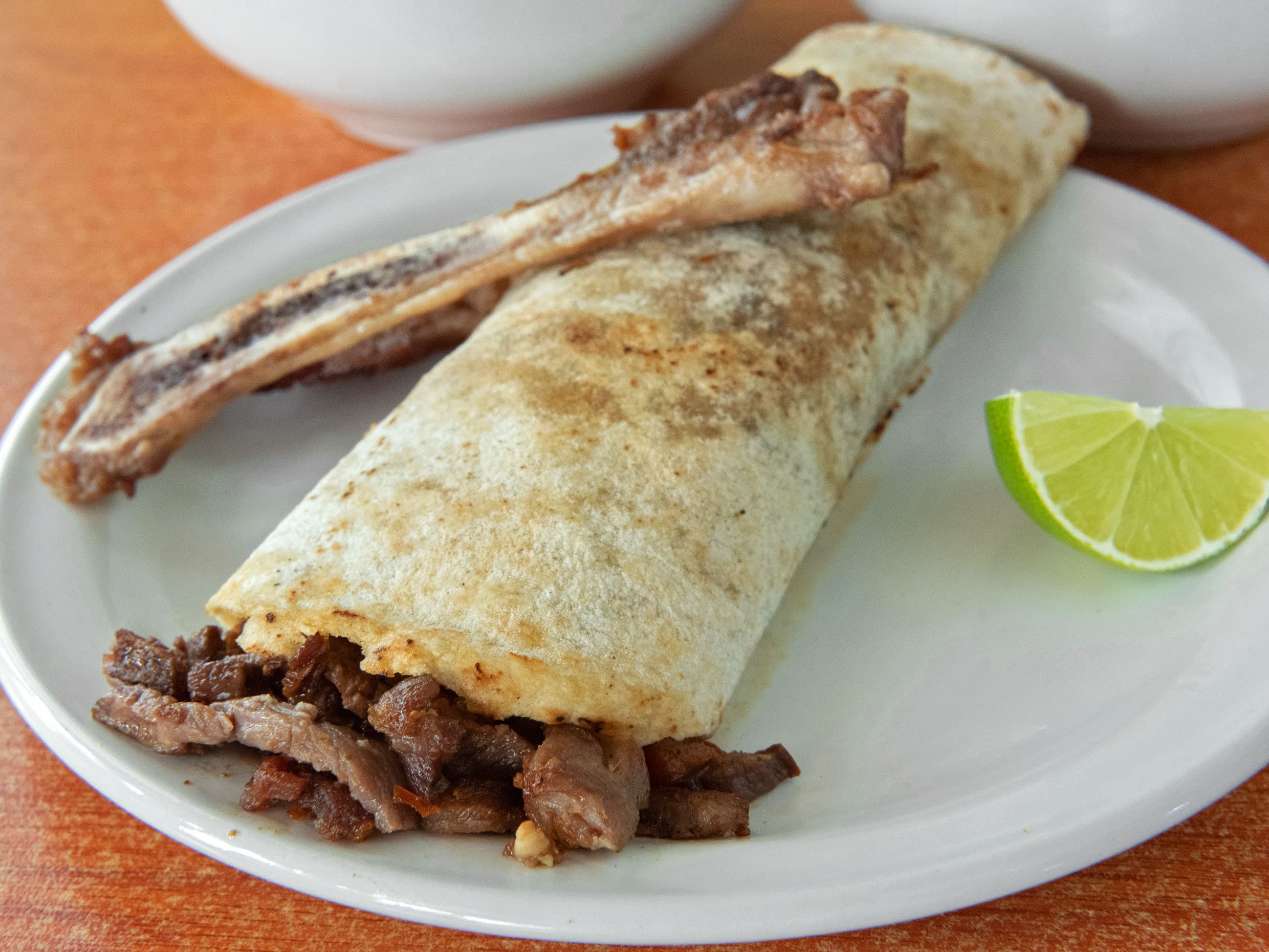 Taco Árabe de Costilla