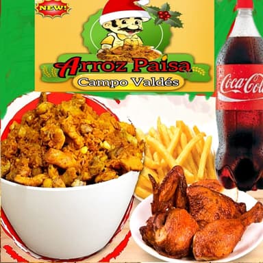 Combo de Arroz y Pollo + Gaseosa