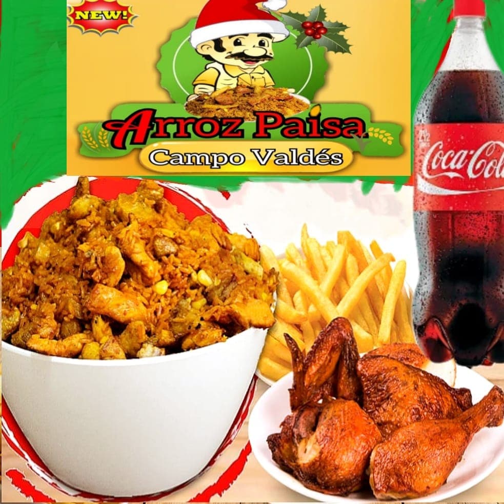 Combo de Arroz y Pollo + Gaseosa