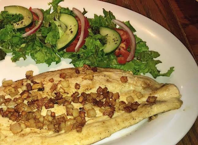 Pescado al Mojo de Ajo