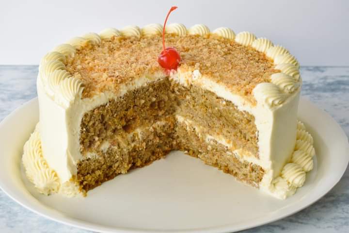 Cuarto de Pastel de Zanahoria