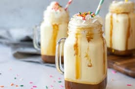 Malteada de cajeta