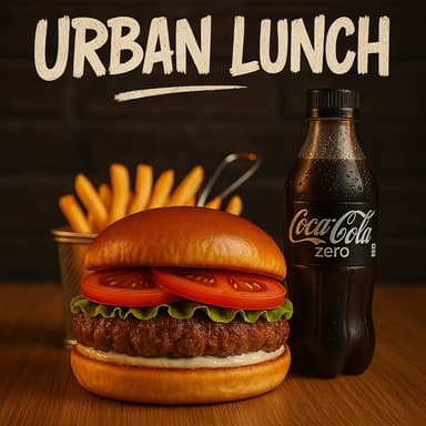 Comb@ Urban Lunch 🍔🍟🥤