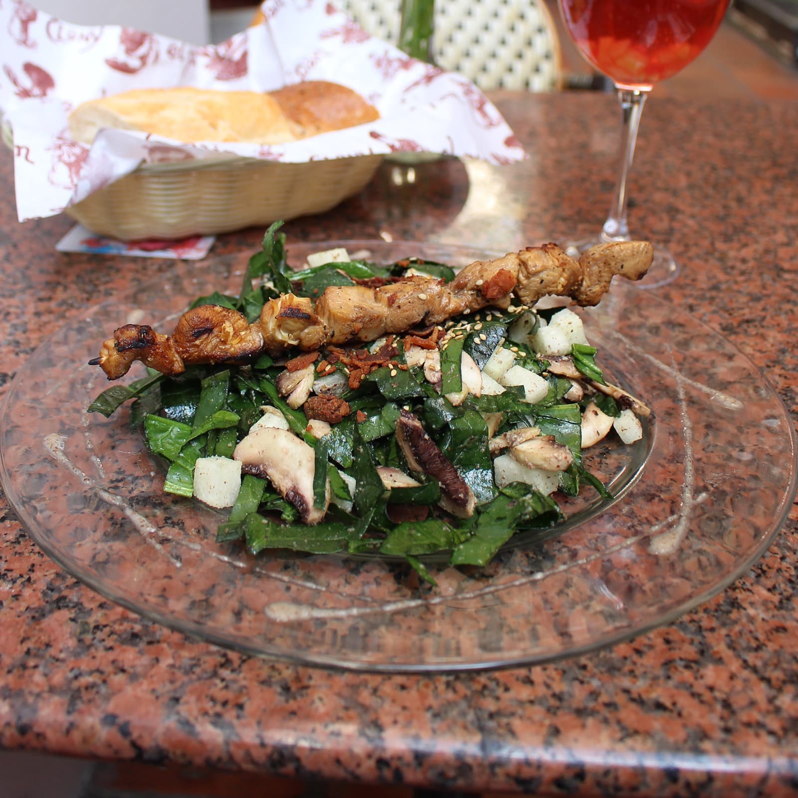 Salade Rustique con Brocheta de Pollo 280 g