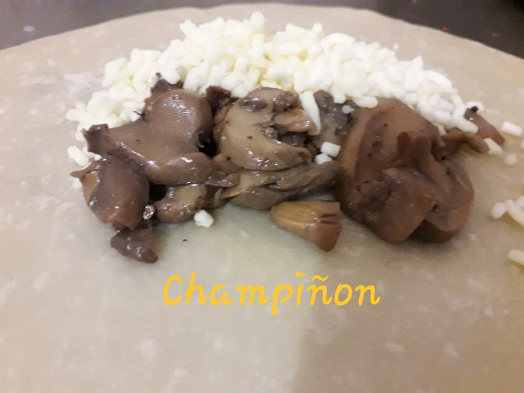 Chimichanga de Champiñones