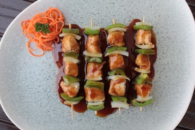 Yakitori con la Proteina de tu Elección (4)