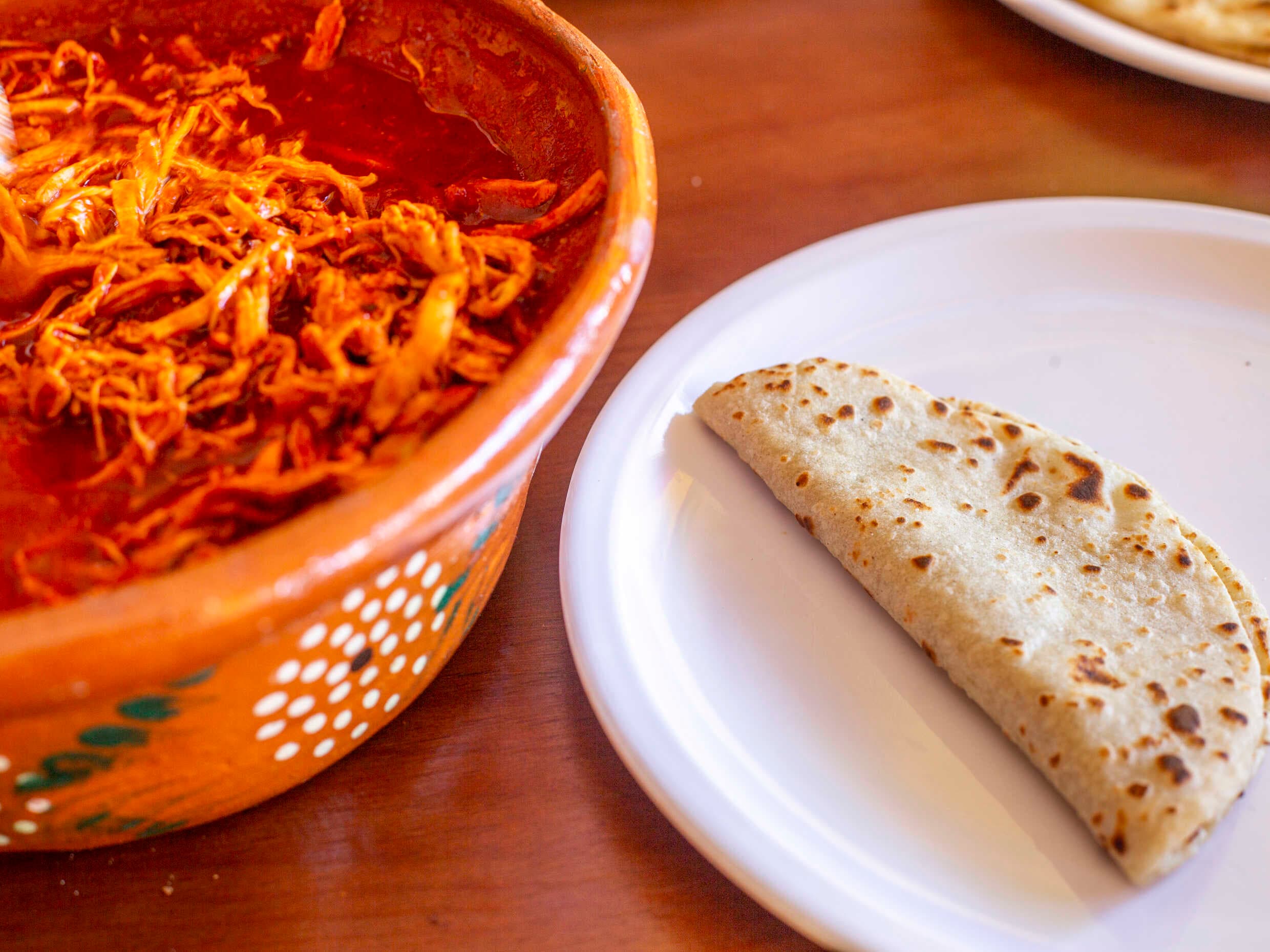 Taco con Pollo