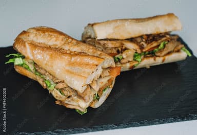 Sándwich de 42 cm de Pollo Mechado