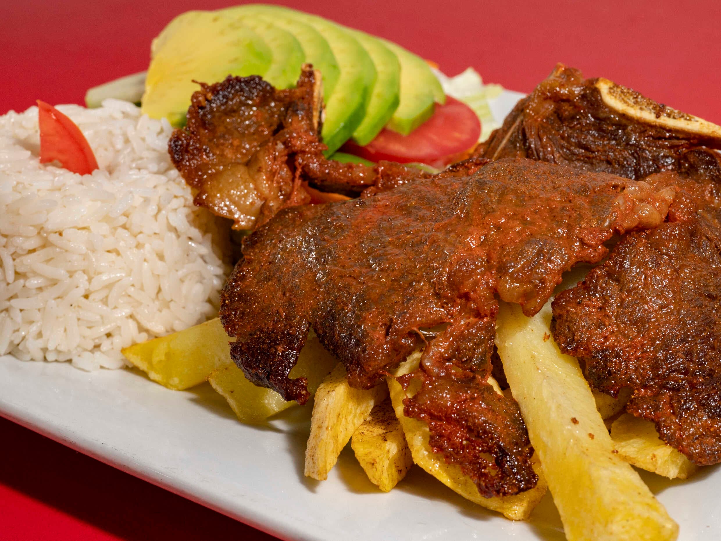 Churrasco con Papas + PEPSI Personal.