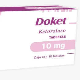 Doket Ketorolaco 10 mg 10 Tabletas