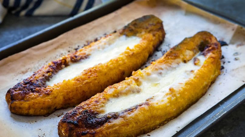 Plátano con Queso