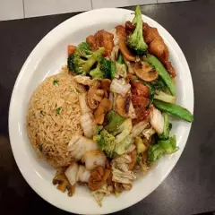 Pollo en Trozo con Champiñones